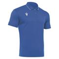 Draco Hero Polo ROY/WHT 5XL Poloskjorte i elastisk stoff