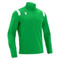 Gange 1/4 Zip Top GRN L Teknisk treningsgenser - Unisex