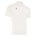 Draco Hero Polo WHT/GRY S Poloskjorte i elastisk stoff