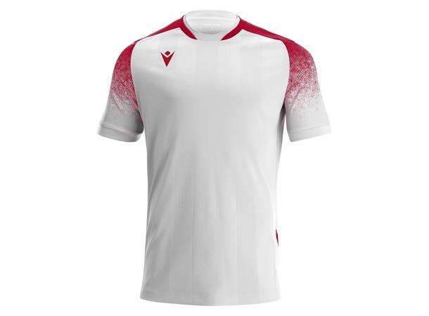 Alioth Shirt WHT/RED 3XS Teknisk spillerdrakt i ECO-tekstil 