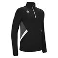 Piave 1/4 Zip Top BLK/WHT XXS Teknisk treningsgenser - Unisex