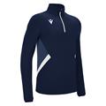 Piave 1/4 Zip Top NAV/WHT XS Teknisk treningsgenser - Unisex