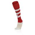 Hoops Socks RED/WHT XS Stillige fotballsokker - Unisex